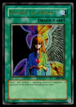 Change of Heart - MRD-060 LP Ultra Rare Metal Raiders Yu-Gi-Oh Unlimited - Image 1