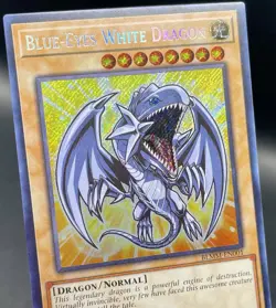 Blue-Eyes White Dragon (Chibi) BLMM-EN001 Secret Rare Monster Mayhem Yugioh! NM - Image 3