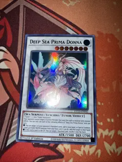 Yugioh Deep Sea Prima Donna ETCO-EN042 Ultra Rare 1st Ed NM - Image 1