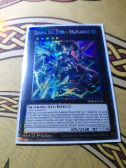 Yu-Gi-Oh! Card - DOOMZ VIII OVER - GRAFLAREIO BLDZ-EN045 STARLIGHT RARE - Image 1