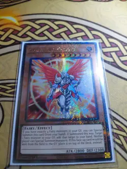 Yu-Gi-Oh! Card ARCHLORD KRISTYA (QUARTER CENTURY SECRET RARE) VASM-EN048 - Image 1