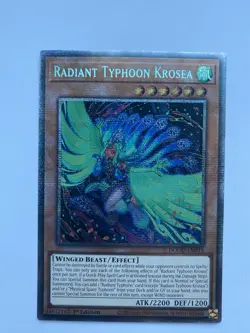 YUGIOH- Radiant Typhoon Krosea - DOOD-EN015 - Starlight Rare - 1st Edition - Image 1