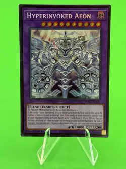 Yu-Gi-Oh Chaos Origins Hyperinvoked Aeon Secret Rare CORI-EN033 NM!!! - Image 1