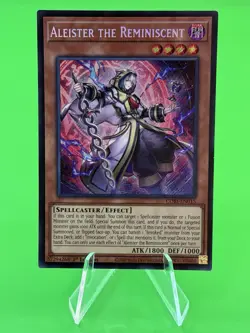Yu-Gi-Oh Chaos Origins Aleister the Reminiscent Secret Rare CORI-EN015 NM!!! - Image 1