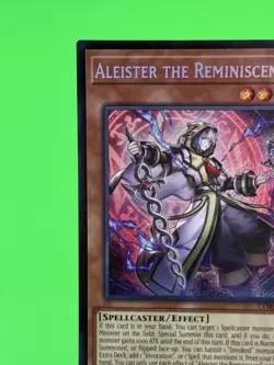 Yu-Gi-Oh Chaos Origins Aleister the Reminiscent Secret Rare CORI-EN015 NM!!! - Image 4