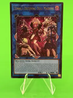 Yu-Gi-Oh Chaos Origins Zenna's Deceiving Doll Maidens Ultra Rare CORI-EN043 NM!! - Image 1