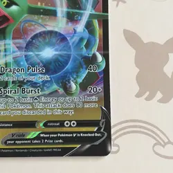Pokemon TCG Rayquaza v 110/203 Evolving Skies Ultra Rare NM - Image 3