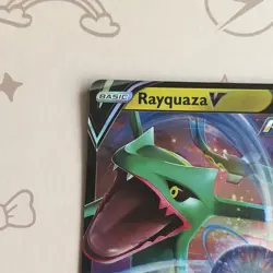 Pokemon TCG Rayquaza v 110/203 Evolving Skies Ultra Rare NM - Image 5