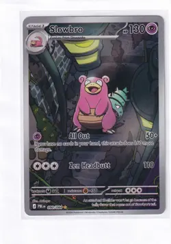 NEW Slowbro 090/084 Illustration Rare Pokemon Pitch Black - TCG [NM] - Image 1