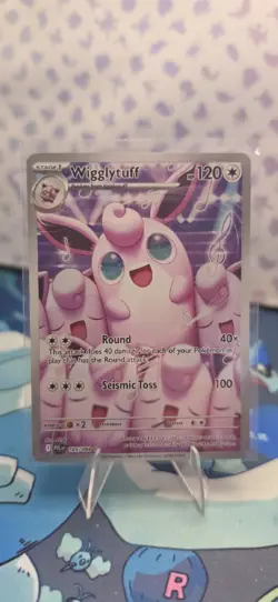 Pokemon TCG Wigglytuff 105/094 Illustration Rare Near Mint - Image 1