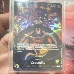 Bandai Crocodile Leader #OP04-058 Holo Alternate Art OP-04 Special Rare English - Image 1