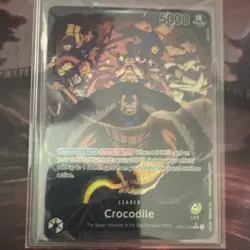 Bandai Crocodile Leader #OP04-058 Holo Alternate Art OP-04 Special Rare English - Image 2