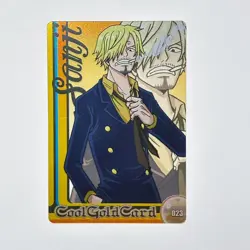 S7458 Sanji 023 Japanese One Piece Morinaga Clear Card YJ13 - Image 1