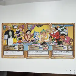 2001 One Piece Hyper Battle Luffy Pirates Christmas C517 C518 C519 - Image 1