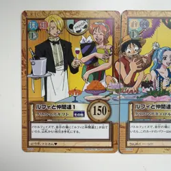 2001 One Piece Hyper Battle Luffy Pirates Christmas C517 C518 C519 - Image 2