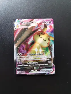 Mimikyu VMAX 069/172 Brilliant Stars NM Ultra Rare Pokemon Card - Image 1