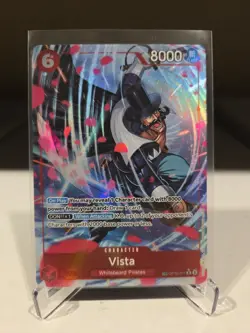 One Piece The Time of Battle OP16-011 Vista (TR) Alt Art English - Image 1