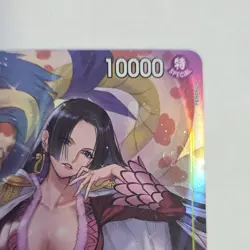 Bandai One Piece Card Game Boa Hancock SR SP Alt Art Holo 10000 OP14-112 - Image 3