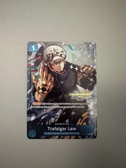 One Piece Trafalgar Law - ST03-008 CS 2024 Championship Event Pack Promo - Image 1
