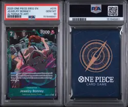2025 ONE PIECE EB02-EXTRA BOOSTER -ANIME 25TH COLLECTION- JEWELRY BONNEY PSA 10 - Image 2
