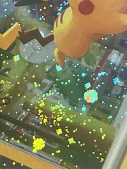 Rare Pikachu Pokemon Card 018/091 NM Cosmos Holo Swirl Swirls🌀 2024 - Image 2