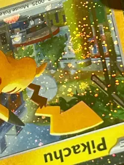 Rare Pikachu Pokemon Card 018/091 NM Cosmos Holo Swirl Swirls🌀 2024 - Image 4