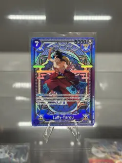 One Piece CCG Luffy-Tarou ST18-005 Full Art SR OP11 Fist of Divine Speed Eng NM - Image 1