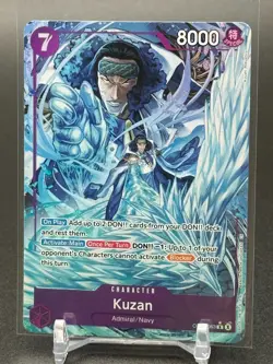 2026 One Piece The Time of Battle - Kuzan (Alternate Art) OP16-063 - Image 1