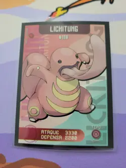 Pokemon TCG Card Kanto South America Pokedex Edition - Lickitung - Image 1