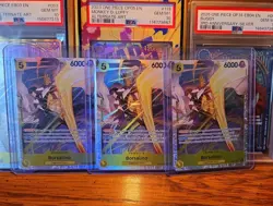One Piece TCG Borsalino EB04-058 SR OP15 Adventure On Kami's Island Lot Of 5 NM+ - Image 4