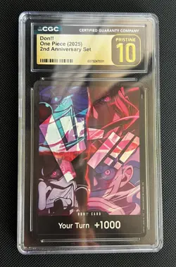 One Piece 2nd Anniversary Set DON!! CGC PRISTINE 10 - Image 1