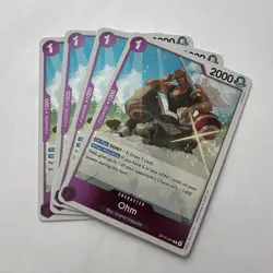 4x OP15-061 Ohm R Playset -One Piece TCG- Adventure on Kami's Island English - Image 1