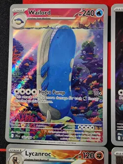 Pokemon Journey Together - Lot of 4 Illustration Rares - Wailord, Noibat,... - Image 2