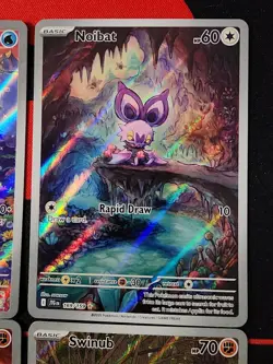 Pokemon Journey Together - Lot of 4 Illustration Rares - Wailord, Noibat,... - Image 3