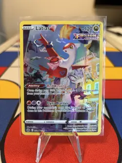 Latias GG20/GG70 SWSH Crown Zenith Galarian Gallery Illustration Rare Pokemon NM - Image 1