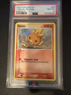 Pokemon Ex Emerald Torchic 69/106 - Image 1