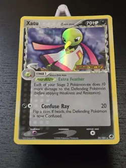 Pokemon TCG Xatu Dragon Frontiers Reverse Holo Card 25/101 - Near Mint - Image 2