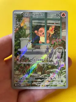 Pokemon TCG S&V Obsidian Flames Charmander ETB Promo Card NM - Image 2