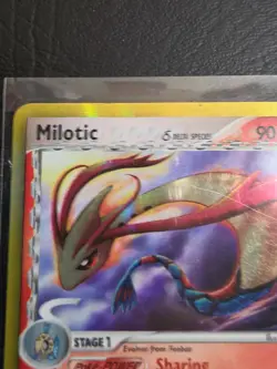 Pokemon TCG Milotic EX Dragon Frontiers Holo Card 5/101 MP - Image 2