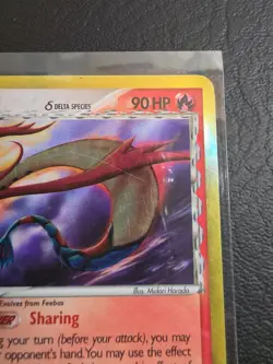 Pokemon TCG Milotic EX Dragon Frontiers Holo Card 5/101 MP - Image 3