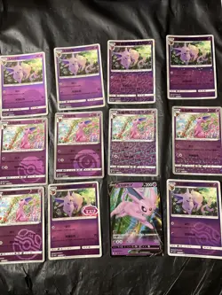 Pokemon Gem Pack Vol.2 Espeon Lot Of 12 Cards - Image 1