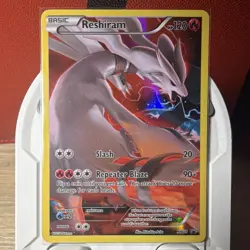 The Pokemon Company Reshiram XY74 XY Black Star Promo Full Art Holo ENG HP120 - Image 1