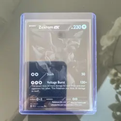 Pokemon TCG Zekrom EX Black Bolt English Card 172/086 Near Mint - Image 1