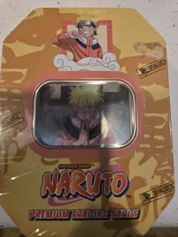 🔥Sealed - 2002 SHONEN JUMP - NARUTO - Premium Trading Cards Tin - Panini - Image 1