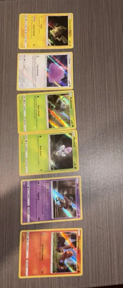 Pokemon TCG Detective Pikachu Set 11 Holo Cards 1,3,4,7,8,10,11,14,15,16,17/18 - Image 1