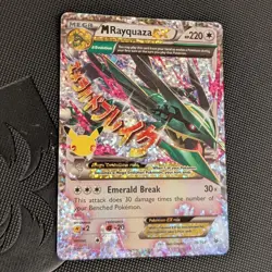 Pokemon TCG M Rayquaza EX 76/108 Ultra Rare NM Celebrations - Image 2