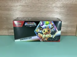 Pokemon TCG Scarlet & Violet Prismatic Evolutions Surprise Box SEALED - Image 1