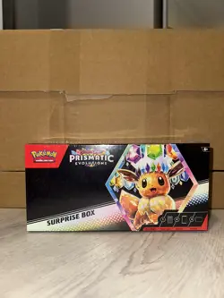Pokemon TCG Scarlet & Violet Prismatic Evolutions Surprise Box - Image 4