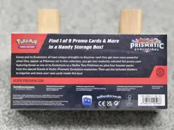 Pokemon Scarlet Violet Prismatic Evolutions Sealed Surprise Box 4 Booster Packs - Image 2
