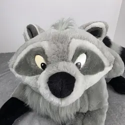 Vintage Walt Disney Pocahontas 36" Large Meeko Raccoon Stuffed Plush Mattel 90s! - Image 2